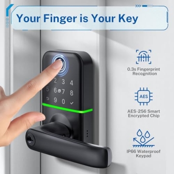 KUCACCI Keyless Entry Smart Lock - Secure & Convenient