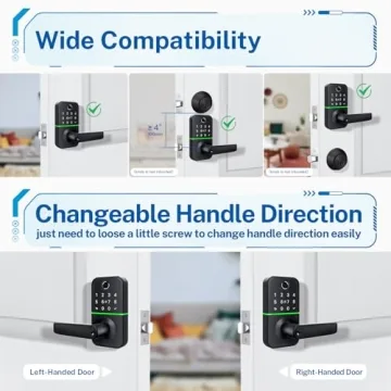 KUCACCI Keyless Entry Smart Lock - Secure & Convenient