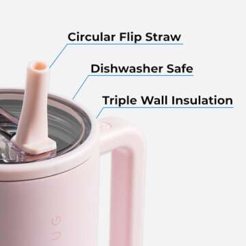 HydroJug Traveler Water Bottle - Insulated & Stylish