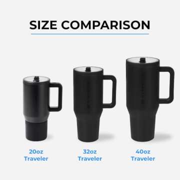 HydroJug Traveler Water Bottle - Insulated & Stylish