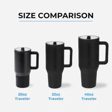 HydroJug Traveler Water Bottle - Insulated & Stylish