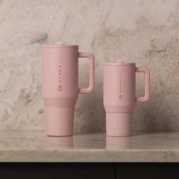 HydroJug Traveler Water Bottle - Insulated & Stylish