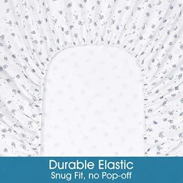 BYSURE Queen Sheet Set - Vibrant Floral Bed Décor