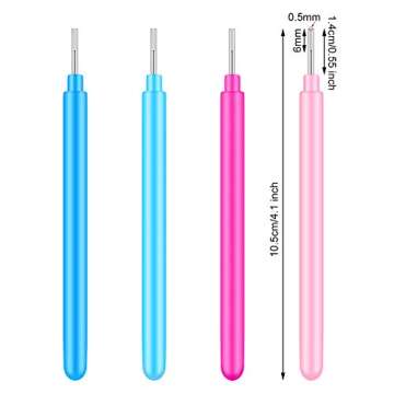 Paper Quilling Tools Rolling Curling Quilling Needle Pen DIY Cardmaking Paper Quilling Pen for Art C...