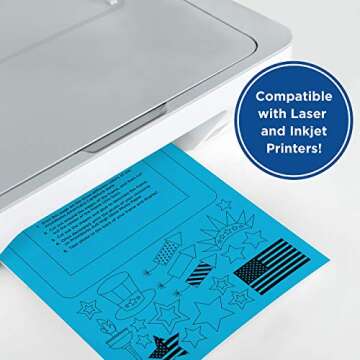 Patriotic Printworks Cardstock for Crafts and Decor