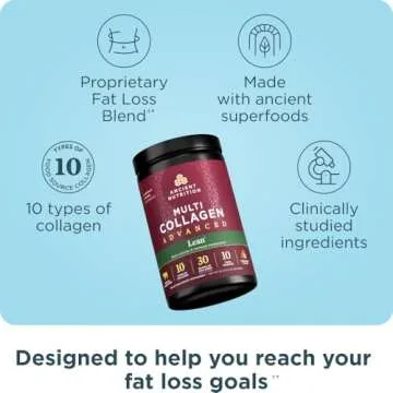 Ancient Nutrition Collagen Peptides Protein Powder for Wellness