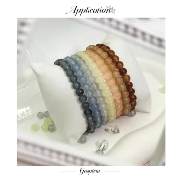 Gaspletu 2600PCS Colorful Glass Beads Jewelry Making Kit