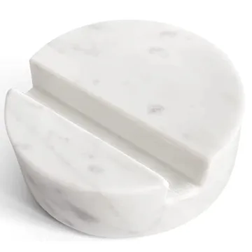 Luxurious Marble Cell Phone Stand Holder for Desk & Nightstand