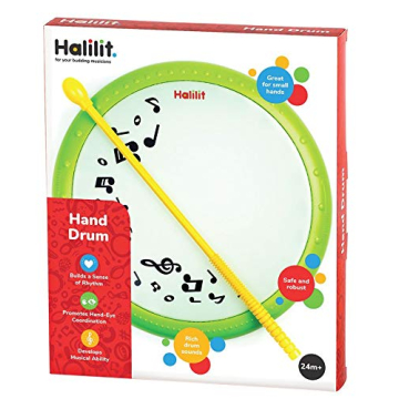 Edushape Hand Drum Toy for Toddler Motor Skills