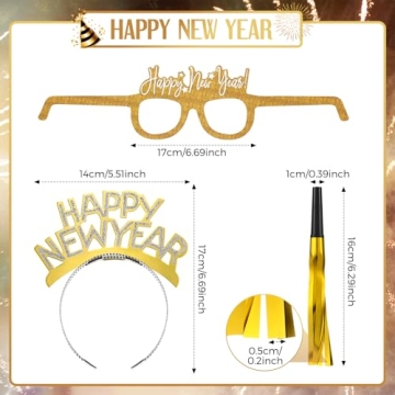 Zhanmai New Year Party Supplies - 30 Pcs for 2025 Celebrations