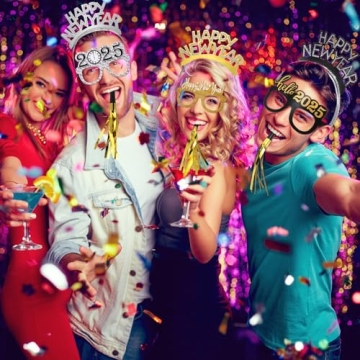 Zhanmai New Year Party Supplies - 30 Pcs for 2025 Celebrations