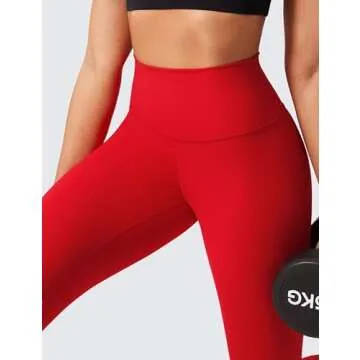 CRZ YOGA Women's Compression Leggings - High Waisted Support