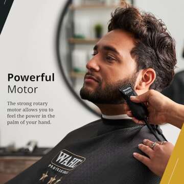 Wahl Professional Black Peanut Trimmer Compact Hair Clippertrimmer Lightweight Compact Corded