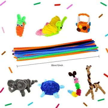 Caydo 200 PCS Thick Pipe Cleaners for Crafting and DIY
