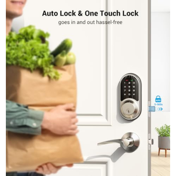 Veise Smart Lock - Keyless Entry with App Control and Auto Lock