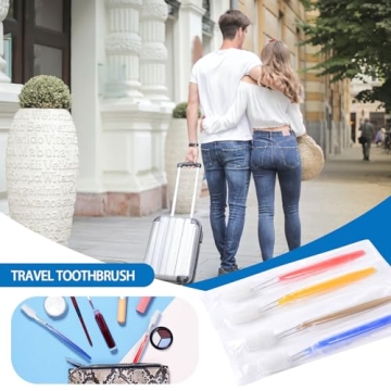 Affordable 400 Pack Disposable Toothbrushes for All Uses