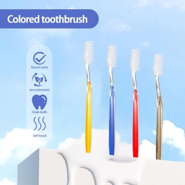 Affordable 400 Pack Disposable Toothbrushes for All Uses