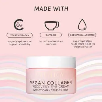 Pacifica Vegan Collagen Overnight Eye Face Cream 15ml