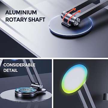 CreaDream Magnetic Phone Stand - Adjustable & Foldable