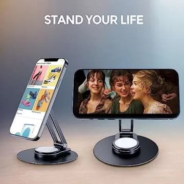 CreaDream Magnetic Phone Stand - Adjustable & Foldable