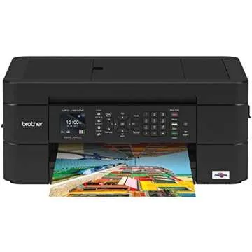 Brother MFC-J491DW: All-in-One Wireless Inkjet Multi-Function Printer with Duplex and Mobile Printin...