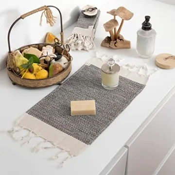 Smyrna Turkish Cotton Wash Cloths Soft Absorbent Towels