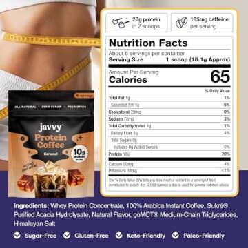 Javvy Protein Iced Coffee - 10g Whey Protein & Caffeine Boost