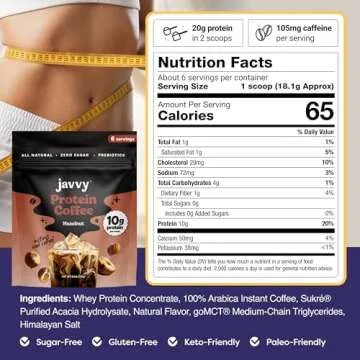 Javvy Protein Iced Coffee - 10g Whey Protein & Caffeine Boost