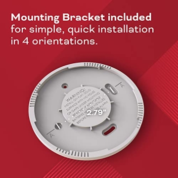 Kidde Smoke CO Detector LED Alerts Battery Powered Safety