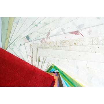 Premium Mulberry Paper Sheets for Art and Craft