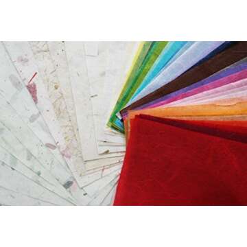 Premium Mulberry Paper Sheets for Art and Craft