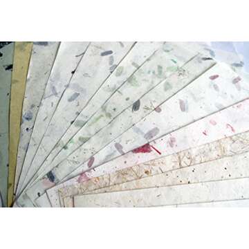 Premium Mulberry Paper Sheets for Art and Craft