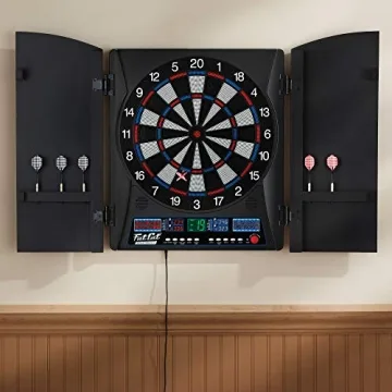 Fat Cat Electronx Electronic Dartboard with 35 Games