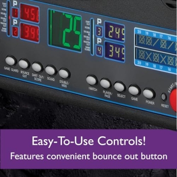 Fat Cat Electronx Electronic Dartboard with 35 Games