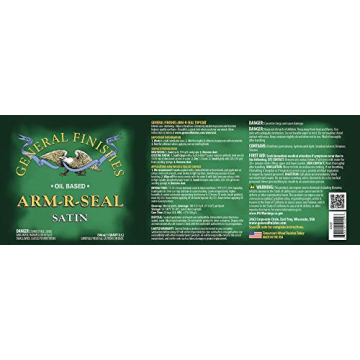Satin Finish Arm-R-Seal Topcoat by General Finishes