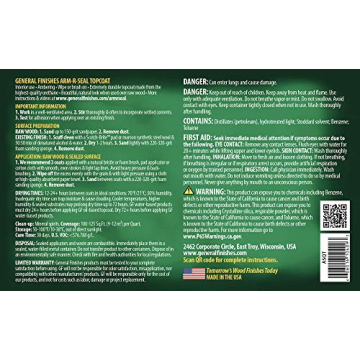 Satin Finish Arm-R-Seal Topcoat by General Finishes