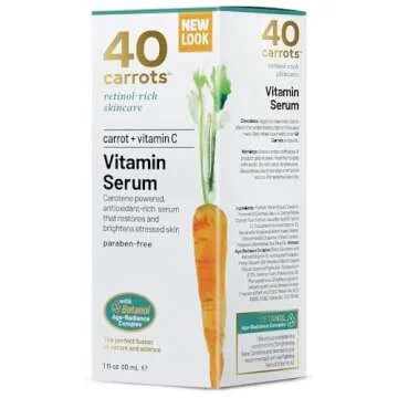 40 Carrots Vitamin Serum - Hydrate & Brighten Skin Tone