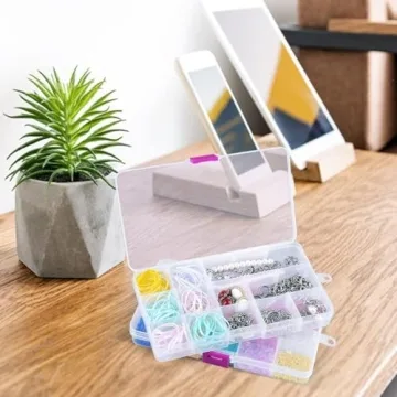 Opret 15 Girds Bead Organizer Set of 8, Compact Storage