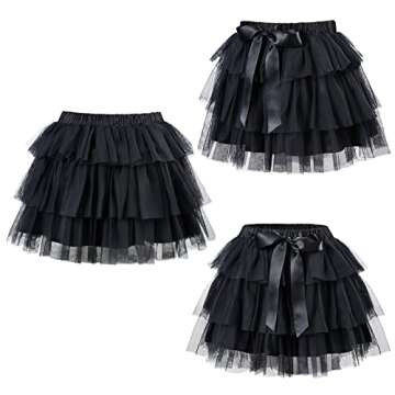 Littleforbig Tulle Ballerina Skirt for Dance & Parties