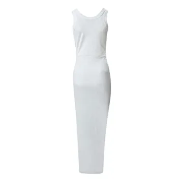 Shop the Stylish Generic Q-471 White Sleeveless Dress for Women