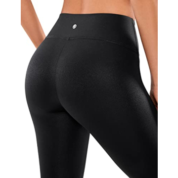 CRZ YOGA Butterluxe Faux Leather Leggings for Women