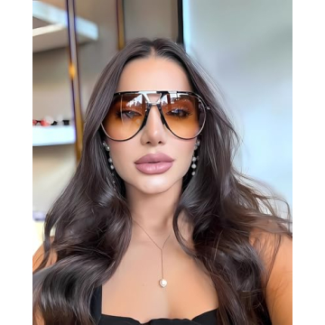 Stylish Retro Aviator Sunglasses for Men and Women