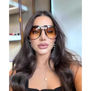 Stylish Retro Aviator Sunglasses for Men and Women