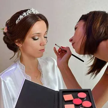 Sumind 101 Pieces Metal Stickers Set for Depotting Makeup