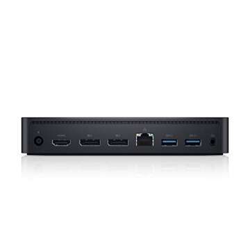 Dell 452-BCYT D6000 Universal Dock - Black, Single