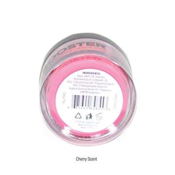 EDGE BOOSTER Style Factor Strong Hold Water-Based Pomade - Super Shine & Moisture 3.38oz (CHERRY)