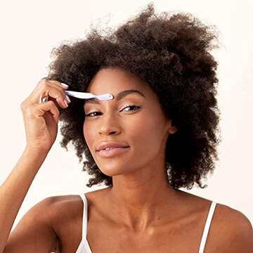 Precision Eyebrow Shaping Razor for Flawless Skin