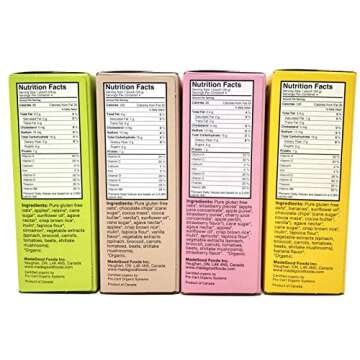 Made Good Organic Granola Minis – Variety Pack of 4 Flavors –Tree-Nut and Peanut-Free Gluten-Free Vegan Kosher (4 Portion Packs Per Flavor)