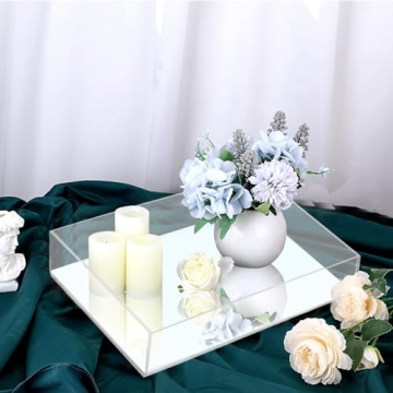 Elegant Bathroom Vanity Tray for Perfumes and Cosmetics