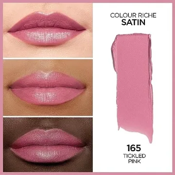 Hydrating Satin Lipstick with Argan Oil - Tickled Pink